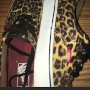 Cheetah Print Vans